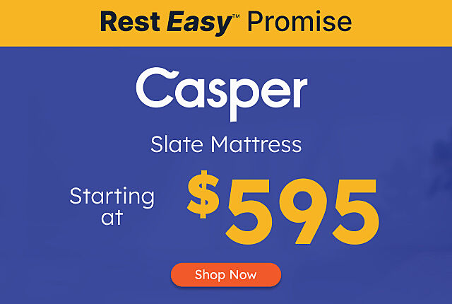 Casper mattresses starting at $595